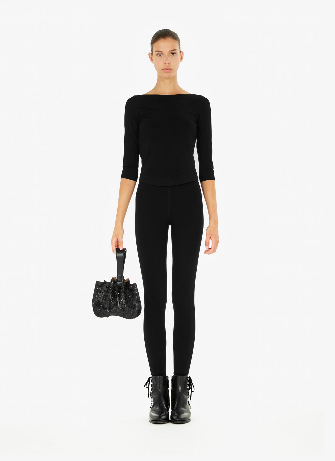 Rose-Marie 19 Bracelet Bag ALAÏA BLACK ROSE-MARIE 19 BRACELET BAG